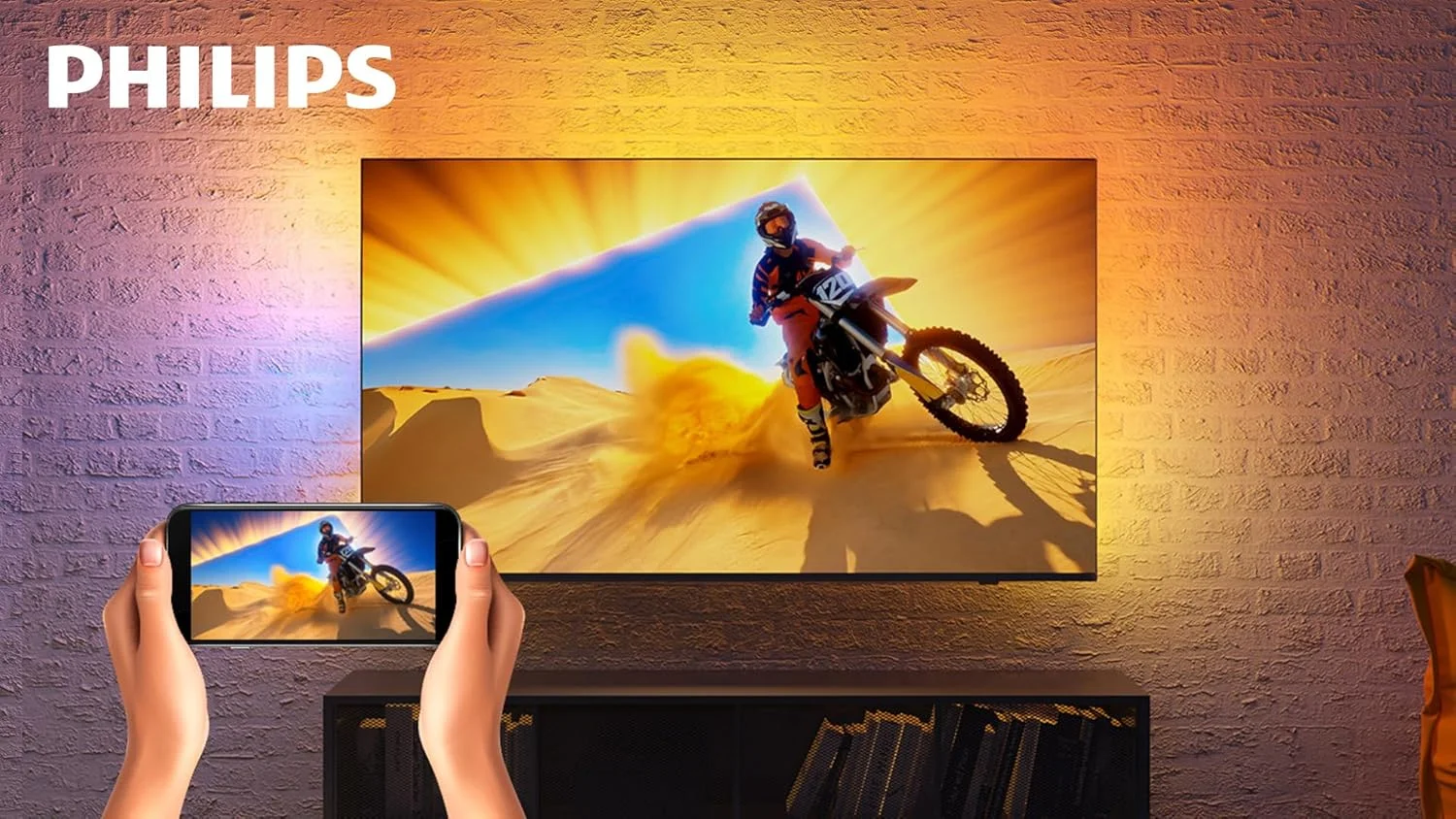 تلویزیون هوشمند فیلیپس 65 اینچ Ambilight The Xtra QD MiniLED GOOGLE TV با پردازش تصویر فوق پیشرفته هوش مصنوعی تلویزیون هوشمند فیلیپس 65 اینچ Ambilight The Xtra QD MiniLED GOOGLE TV با پردازش تصویر فوق پیشرفته هوش مصنوعی