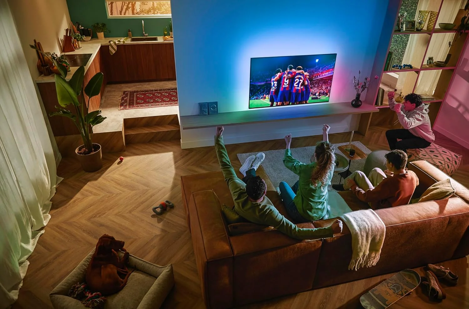 تلویزیون هوشمند فیلیپس 65 اینچ Ambilight The Xtra QD MiniLED GOOGLE TV با پردازش تصویر فوق پیشرفته هوش مصنوعی تلویزیون هوشمند فیلیپس 65 اینچ Ambilight The Xtra QD MiniLED GOOGLE TV با پردازش تصویر فوق پیشرفته هوش مصنوعی