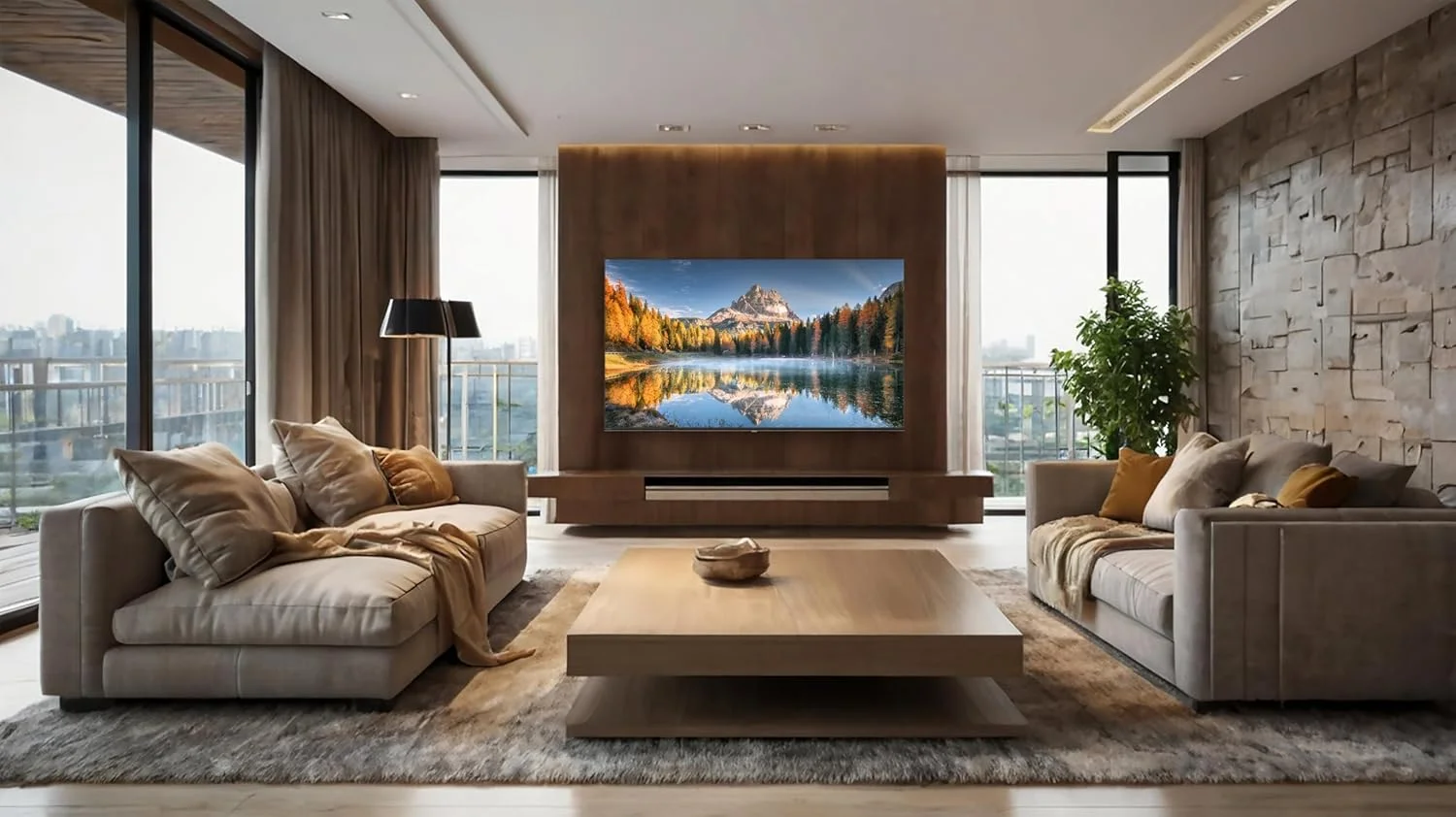 تلویزیون 75 اینچ فیلیپس QD MiniLED Google TV، حرکت 144 هرتز، Dolby Vision، Dolby Atmos، مدل 2025