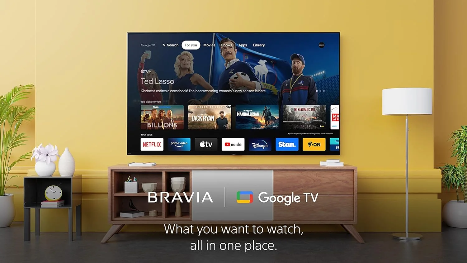 تلویزیون هوشمند 50 اینچ سونی BRAVIA 4K UHD با محدوده دینامیکی بالا Google TV - مدل KD-50X75K - نسخه امارات