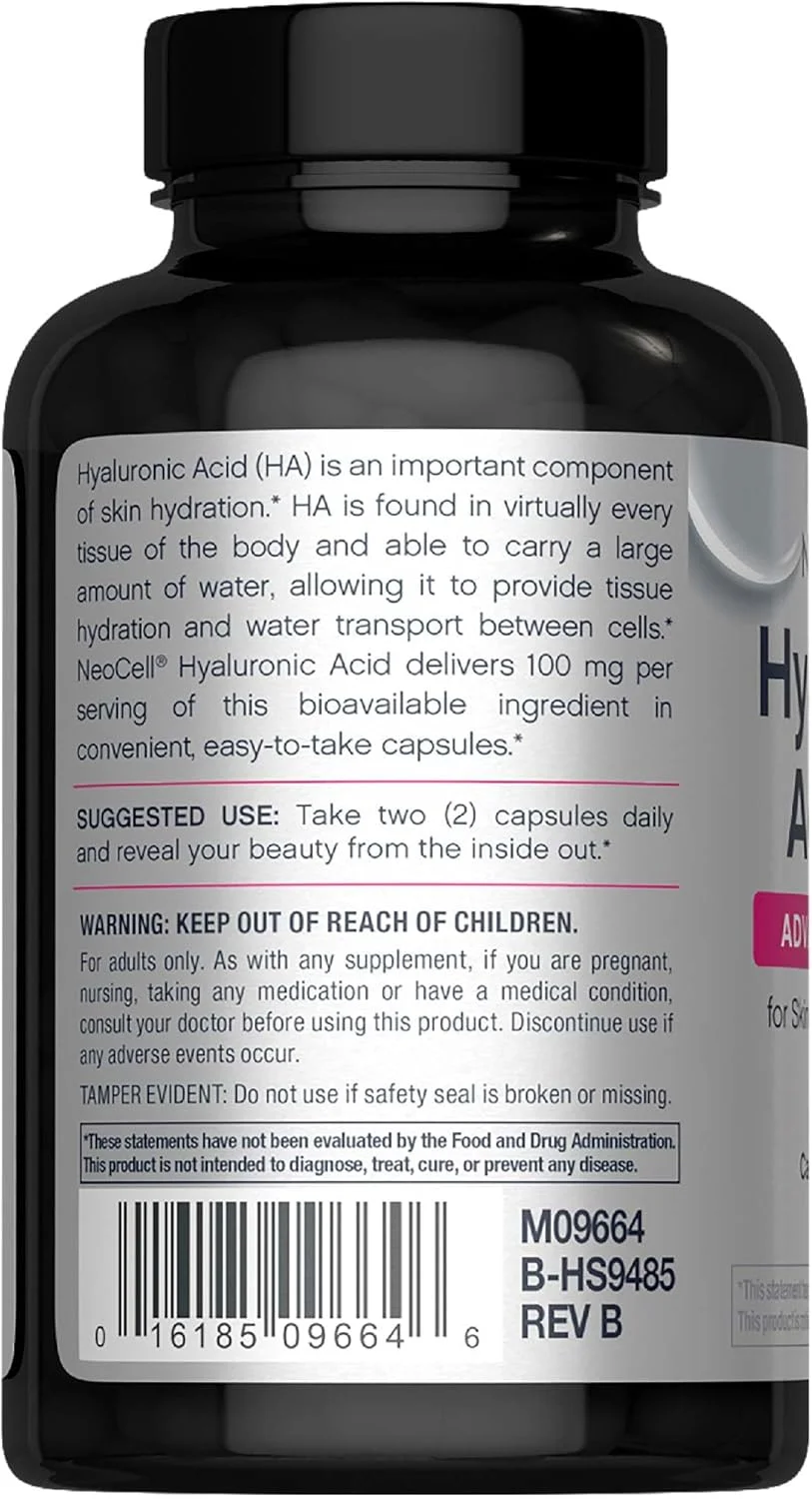 نئوسل اسید هیالورونیک 100 میلی گرم - 60 کپسول (بسته بندی ممکن است متفاوت باشد)