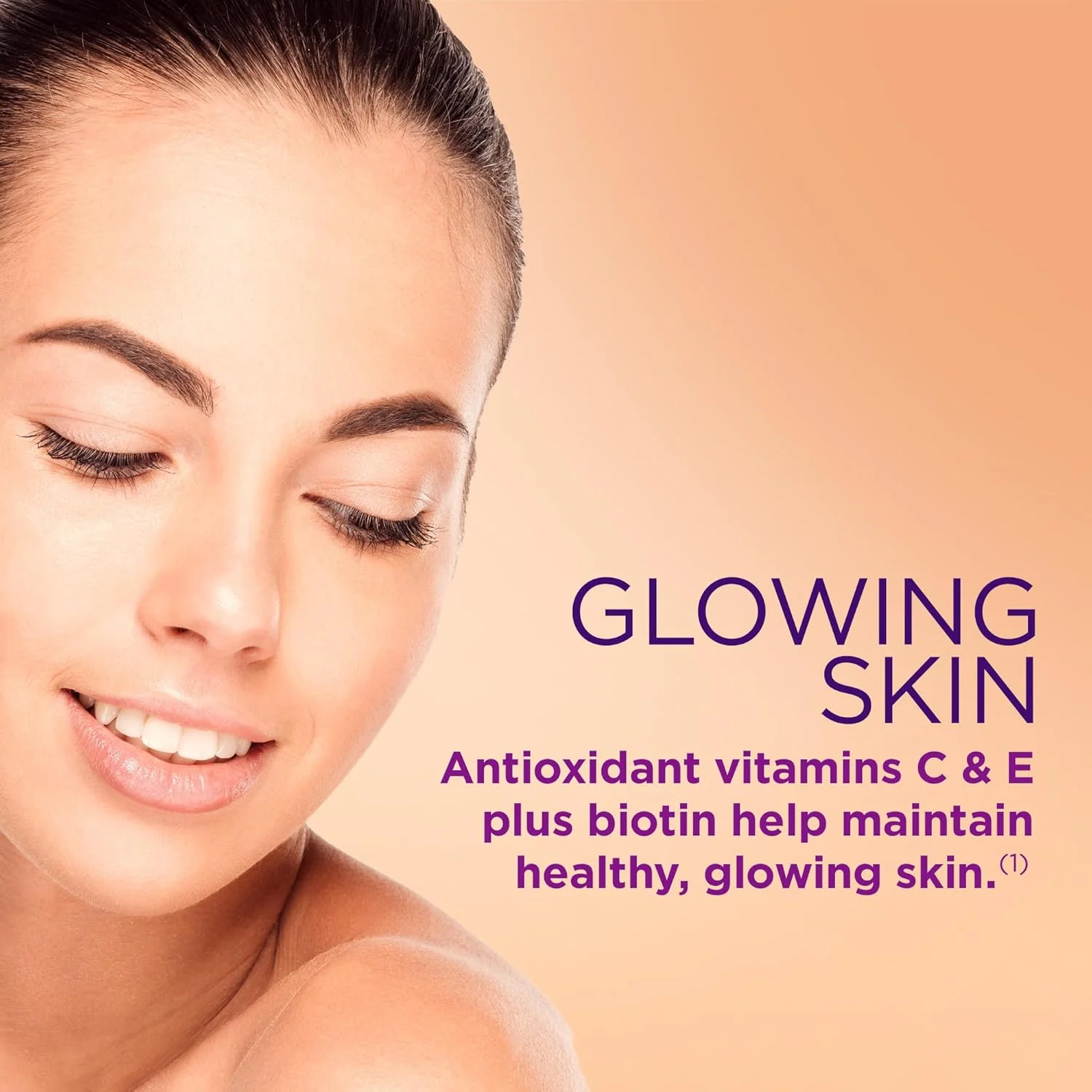 پاستیل های تقویت کننده مو، پوست و ناخن Nature's Bounty با بیوتین و کلاژن، پشتیبانی از سلامت مو، پوست و ناخن، 2500 میکروگرم، با طعم مرکبات، 140 عدد پاستیل های تقویت کننده مو، پوست و ناخن Nature's Bounty با بیوتین و کلاژن، پشتیبانی از سلامت مو، پوست و ناخن، 2500 میکروگرم، با طعم مرکبات، 140 عدد