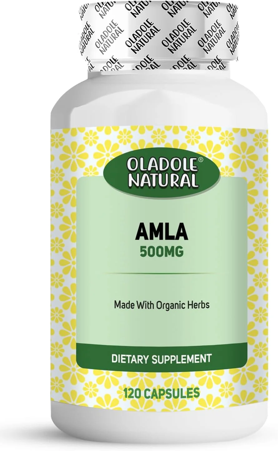 کپسول عصاره آمله طبیعی اولادول - 500 میلی گرم (120 کپسول) | آنتی اکسیدان قوی و سرشار از ویتامین C | برای مو، پوست و ایمنی، افزایش انرژی، متابولیسم، تقویت رشد مو، هضم | غیر GMO، بدون گلوتن کپسول عصاره آمله طبیعی اولادول - 500 میلی گرم (120 کپسول) | آنتی اکسیدان قوی و سرشار از ویتامین C | برای مو، پوست و ایمنی، افزایش انرژی، متابولیسم، تقویت رشد مو، هضم | غیر GMO، بدون گلوتن