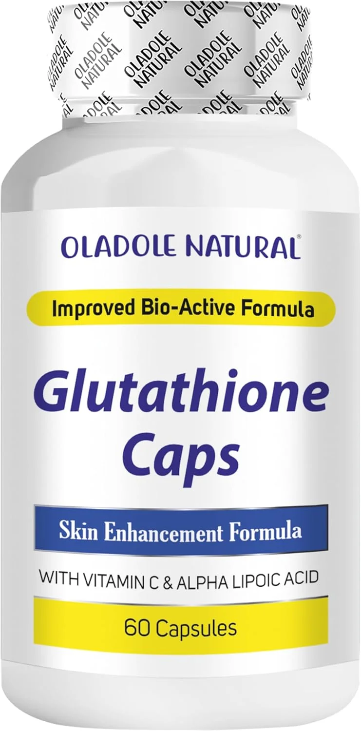 اولادول نچرال گلوتاتیون 60 کپسول | کمپلکس با ویتامین C و آلفا لیپوئیک اسید | فرمول سه گانه برای افزایش کلاژن، روشن شدن پوست، کاهش لکه های تیره و ضد پیری اولادول نچرال گلوتاتیون 60 کپسول | کمپلکس با ویتامین C و آلفا لیپوئیک اسید | فرمول سه گانه برای افزایش کلاژن، روشن شدن پوست، کاهش لکه های تیره و ضد پیری