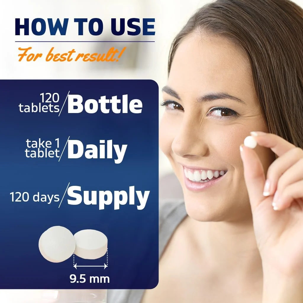 بیوتین با قدرت بالا 20000 میکروگرم (20 میلی گرم) ویتاماتیک به همراه 100 میلی گرم کراتین - 120 قرص گیاهی - مکمل های بیوتین برای سلامت مو، پوست و ناخن بزرگسالان