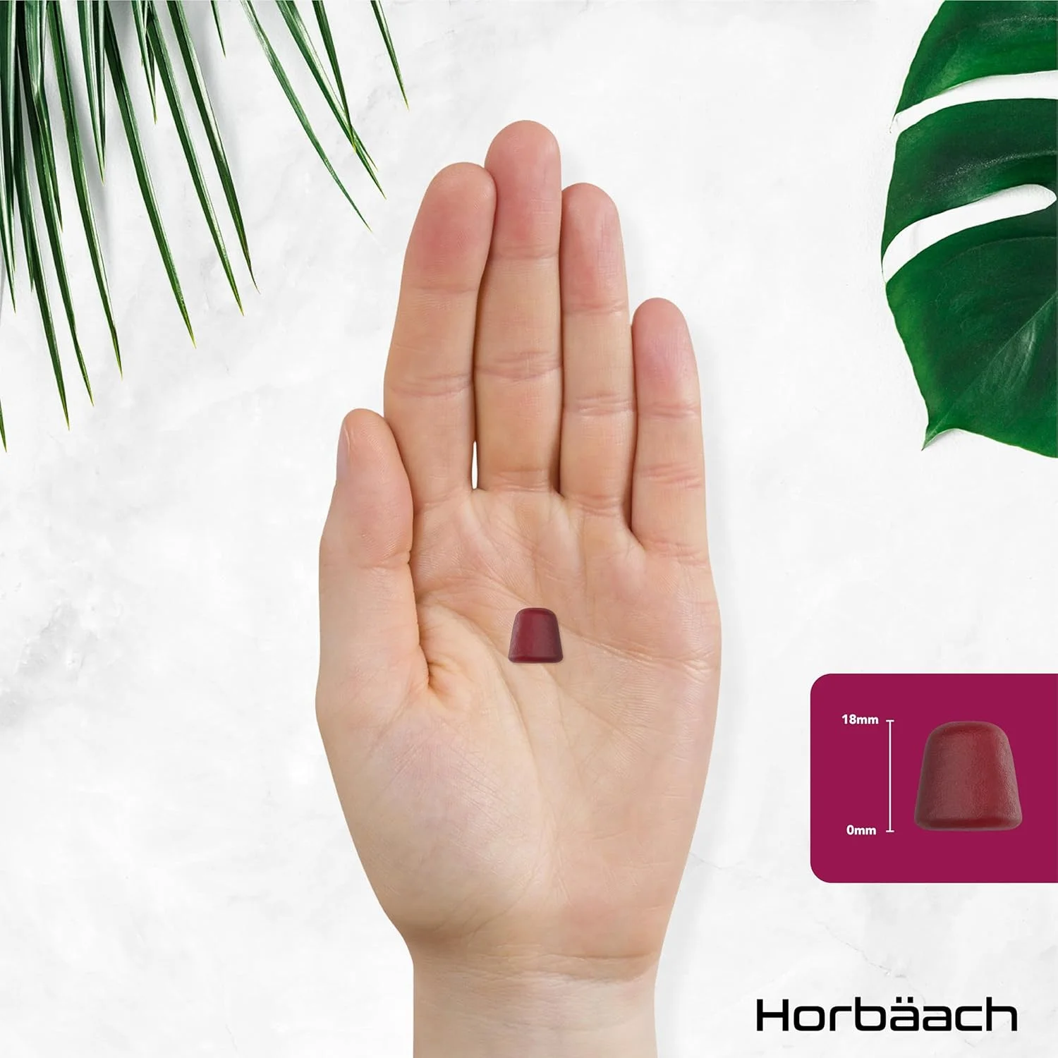 ویتامین های مو، پوست و ناخن | 5000 میکروگرم بیوتین | ویتامین های رشد مو | با روی، ویتامین C، E و موارد دیگر! 60 پاستیل گیاهی | مکمل برای زنان و مردان | توسط Horbaach ویتامین های مو، پوست و ناخن | 5000 میکروگرم بیوتین | ویتامین های رشد مو | با روی، ویتامین C، E و موارد دیگر! 60 پاستیل گیاهی | مکمل برای زنان و مردان | توسط Horbaach