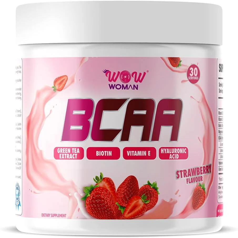 مکمل بی سی ای ای مخصوص بانوان با طعم توت فرنگی | بهبود ریکاوری عضلات، پشتیبانی از سلامت مو، پوست و ناخن و کاهش خستگی - 30 سروینگ مکمل بی سی ای ای مخصوص بانوان با طعم توت فرنگی | بهبود ریکاوری عضلات، پشتیبانی از سلامت مو، پوست و ناخن و کاهش خستگی - 30 سروینگ