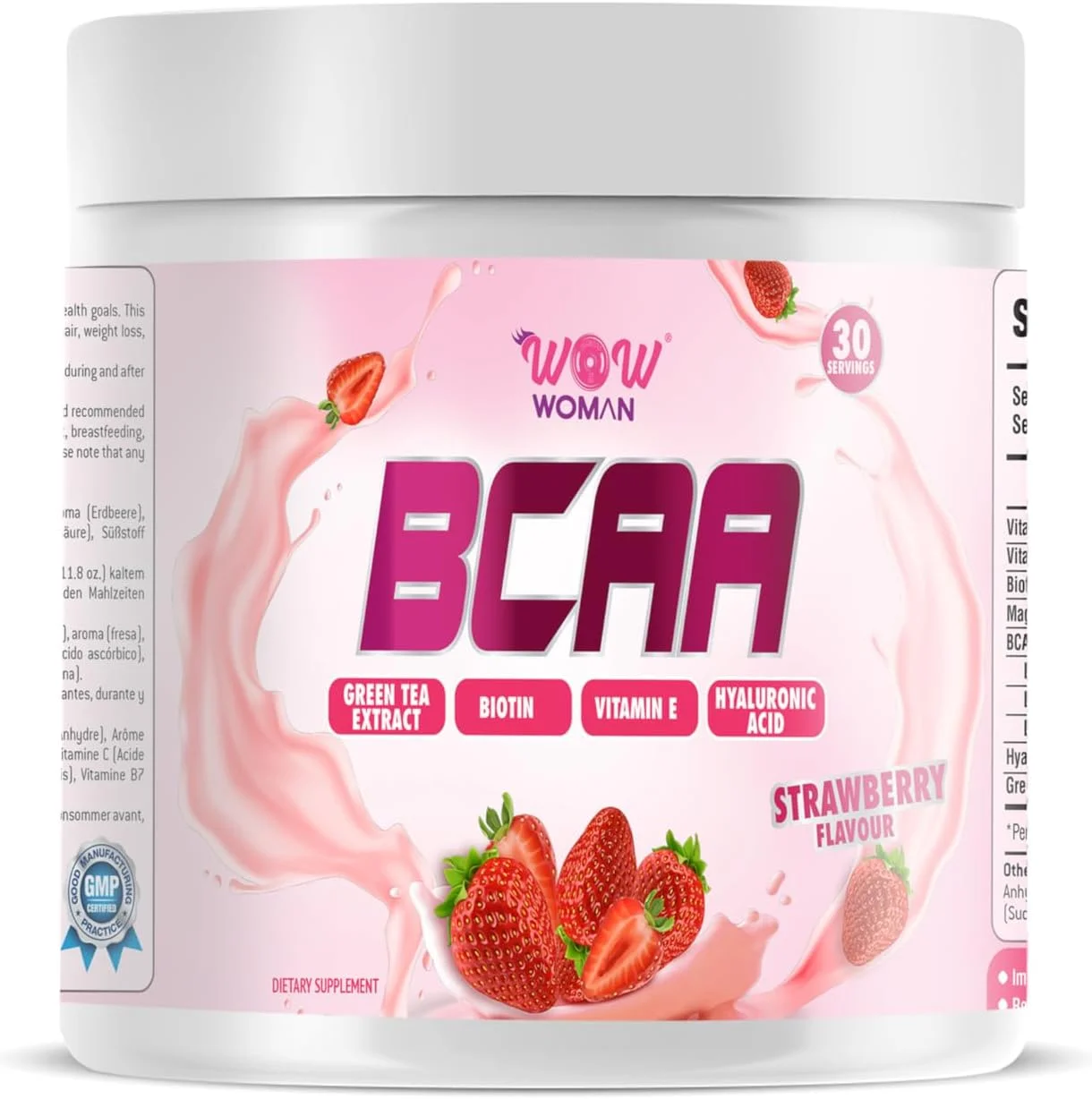 مکمل بی سی ای ای مخصوص بانوان با طعم توت فرنگی | بهبود ریکاوری عضلات، پشتیبانی از سلامت مو، پوست و ناخن و کاهش خستگی - 30 سروینگ مکمل بی سی ای ای مخصوص بانوان با طعم توت فرنگی | بهبود ریکاوری عضلات، پشتیبانی از سلامت مو، پوست و ناخن و کاهش خستگی - 30 سروینگ