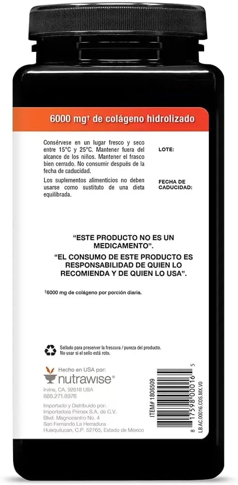 فرمول پیشرفته کلاژن Youtheory، تقویت کننده پوست، مو و ناخن غنی شده با ویتامین C، 6 گرم کلاژن نوع 1، 2 و 3 به همراه 18 آمینو اسید، 390 قرص فرمول پیشرفته کلاژن Youtheory، تقویت کننده پوست، مو و ناخن غنی شده با ویتامین C، 6 گرم کلاژن نوع 1، 2 و 3 به همراه 18 آمینو اسید، 390 قرص