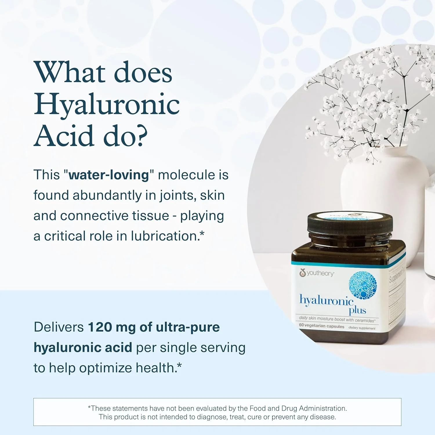 یوئوری هیالورونیک پلاس - مکمل اسید هیالورونیک با سرامیدها، ویتامین C، بیوتین و موارد دیگر - پشتیبانی از سلامت پوست (60 قرص) یوئوری هیالورونیک پلاس - مکمل اسید هیالورونیک با سرامیدها، ویتامین C، بیوتین و موارد دیگر - پشتیبانی از سلامت پوست (60 قرص)