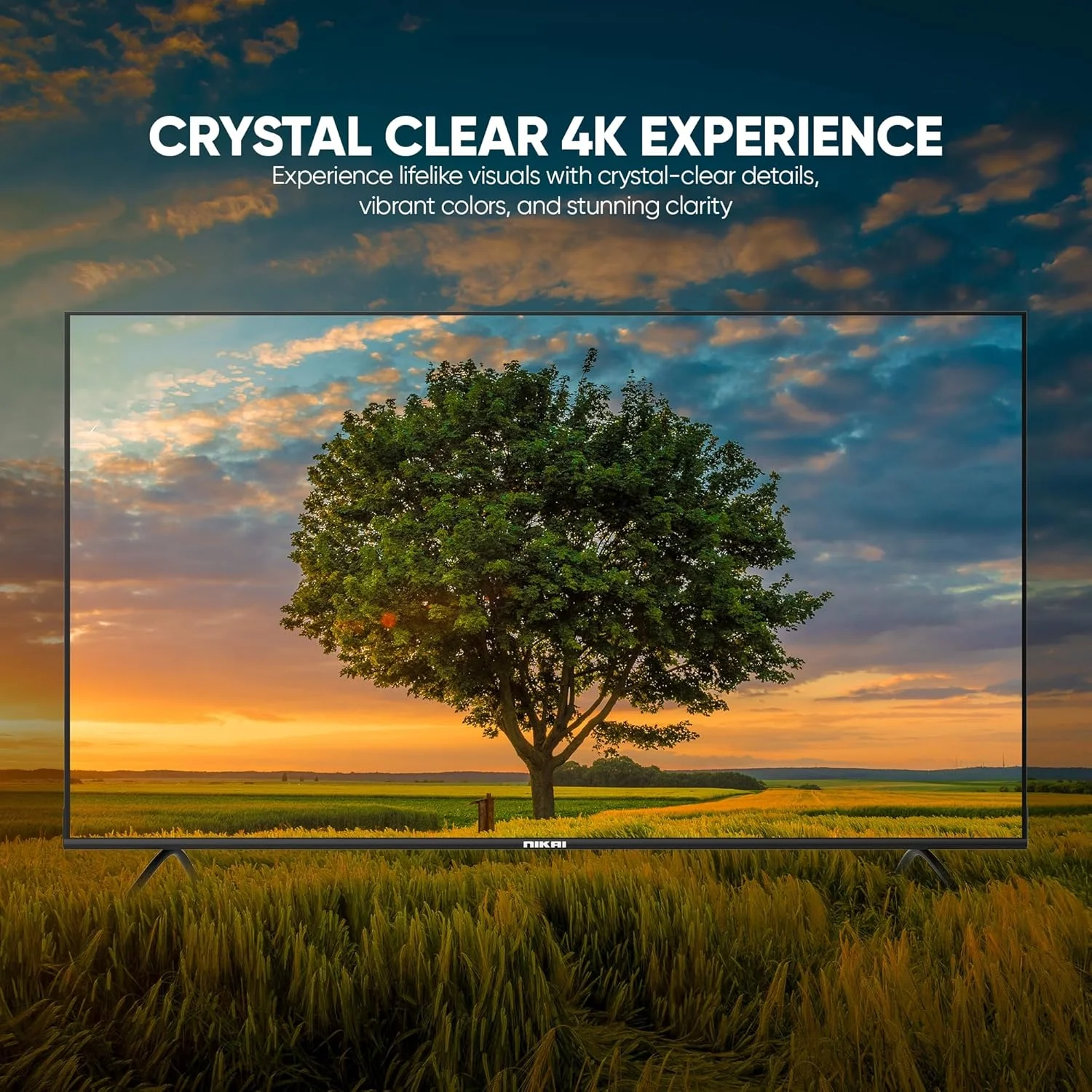 تلویزیون هوشمند 50 اینچ نیکای UHD LED WebOS سری پلاتینیوم، ریموت جادویی، طراحی صفحه نمایش سینمایی 4K Ultra HDR، Dolby Audio، کنترل صوتی هوشمند، برنامه های YouTube، Netflix، Shahid – NIK50MEU4STN