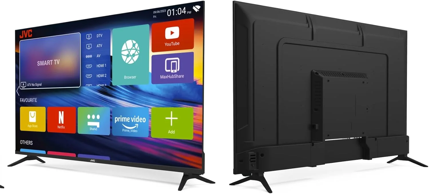 تلویزیون هوشمند اندروید 4K UHD جی وی سی مدل LT-55N775 سایز 55 اینچ