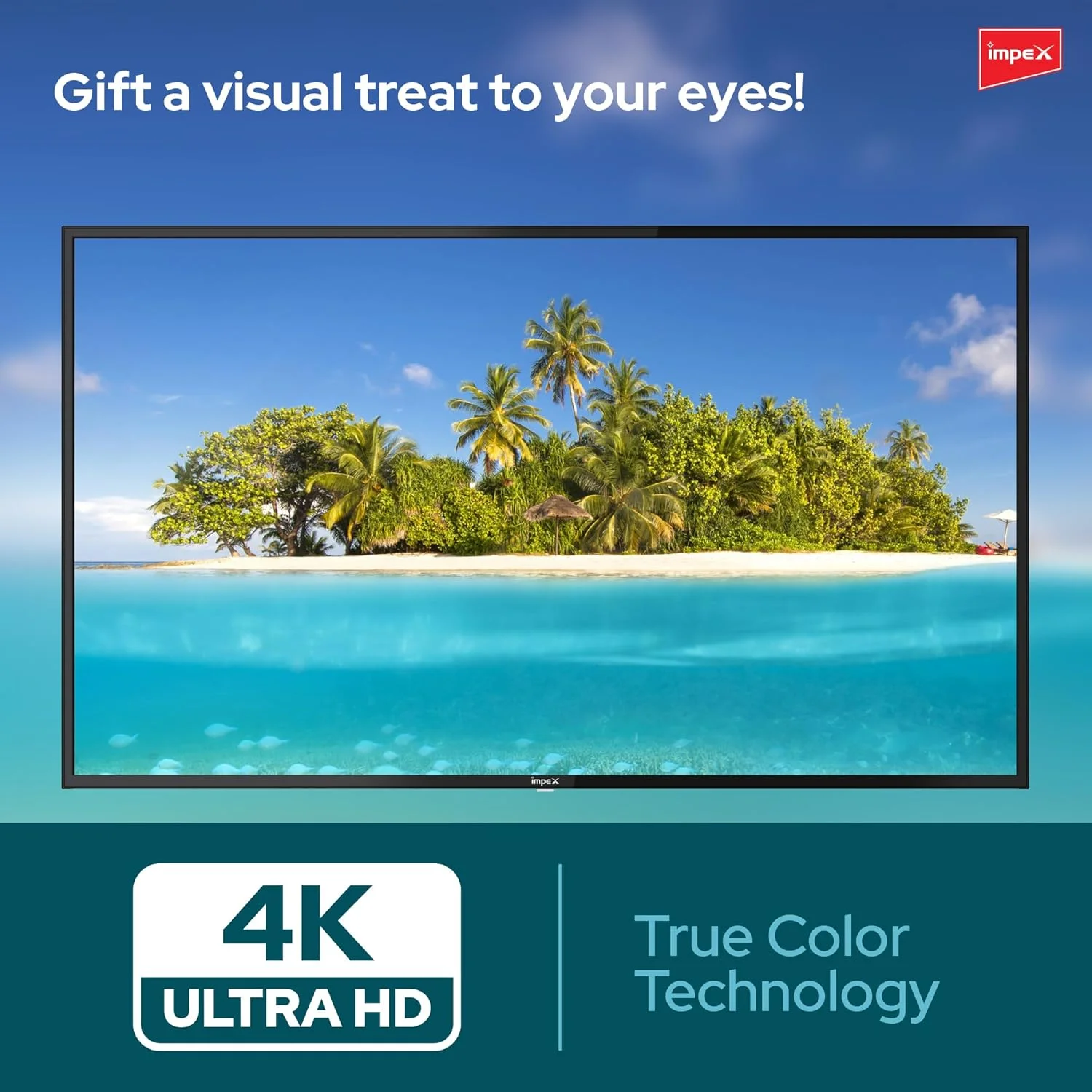 تلویزیون هوشمند ال ای دی 60 اینچ ایمپکس 4K (Gloria 60 UHD Smart) - اندروید، پنل درجه A+، چهار هسته ای، 4K Ultra HD، E-Share، فوق العاده باریک - WiFi، Mirror Cast، 3 HDMI، 2 USB تلویزیون هوشمند ال ای دی 60 اینچ ایمپکس 4K (Gloria 60 UHD Smart) - اندروید، پنل درجه A+، چهار هسته ای، 4K Ultra HD، E-Share، فوق العاده باریک - WiFi، Mirror Cast، 3 HDMI، 2 USB