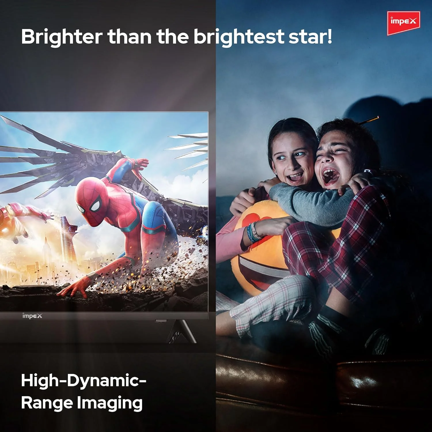 تلویزیون هوشمند اندروید LED ایمپکس - طراحی بدون قاب، قابلیت Mirror Cast و E-Share، ورودی HDMI/USB Wi-Fi، نتفلیکس، یوتیوب، دیزنی پلاس، اپل تی وی پلاس، استارز پلی عربیا (GLORIA 32 SMART) تلویزیون هوشمند اندروید LED ایمپکس - طراحی بدون قاب، قابلیت Mirror Cast و E-Share، ورودی HDMI/USB Wi-Fi، نتفلیکس، یوتیوب، دیزنی پلاس، اپل تی وی پلاس، استارز پلی عربیا (GLORIA 32 SMART)