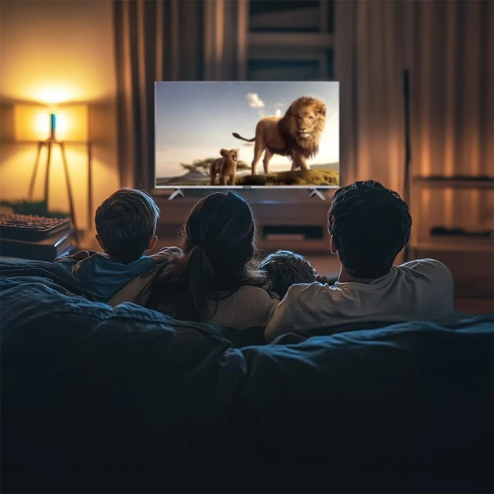 تلویزیون ال ای دی هوشمند 32 اینچ جیپاس، اندروید 14.0، وای فای، HDMI، USB، جک هدفون، کنترل از راه دور، GLED3202SCHD، مشکی