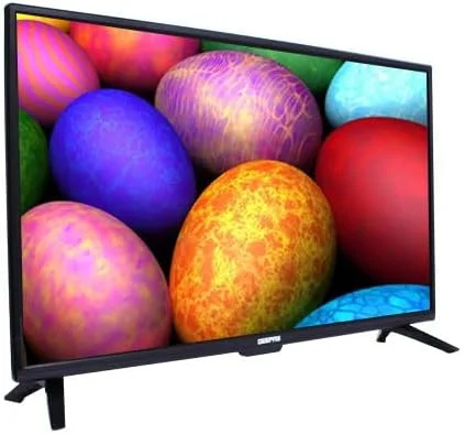 تلویزیون ال ای دی 32 اینچ جیپاس مدل GLED3203XHD، تلویزیون ال ای دی باریک با کنترل از راه دور | دارای پورت های HDMI و USB، حالت AV، جک هدفون، ورودی صدای PC | فناوری صرفه جویی در انرژی، صدای پویا