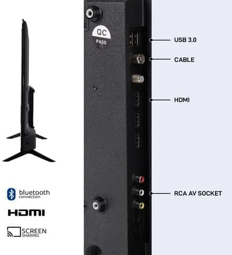 تلویزیون ال ای دی 50 اینچ الترا اچ دی جی پاس مدل GLED5040TSUHD با سیستم عامل VIDAA، دارای بلوتوث، وای فای، قابلیت اشتراک گذاری صفحه نمایش هوشمند، همراه با کنترل از راه دور و براکت دیواری، پورت های HDMI و USB، دالبی دیجیتال، سری توپاز آبی تلویزیون ال ای دی 50 اینچ الترا اچ دی جی پاس مدل GLED5040TSUHD با سیستم عامل VIDAA، دارای بلوتوث، وای فای، قابلیت اشتراک گذاری صفحه نمایش هوشمند، همراه با کنترل از راه دور و براکت دیواری، پورت های HDMI و USB، دالبی دیجیتال، سری توپاز آبی