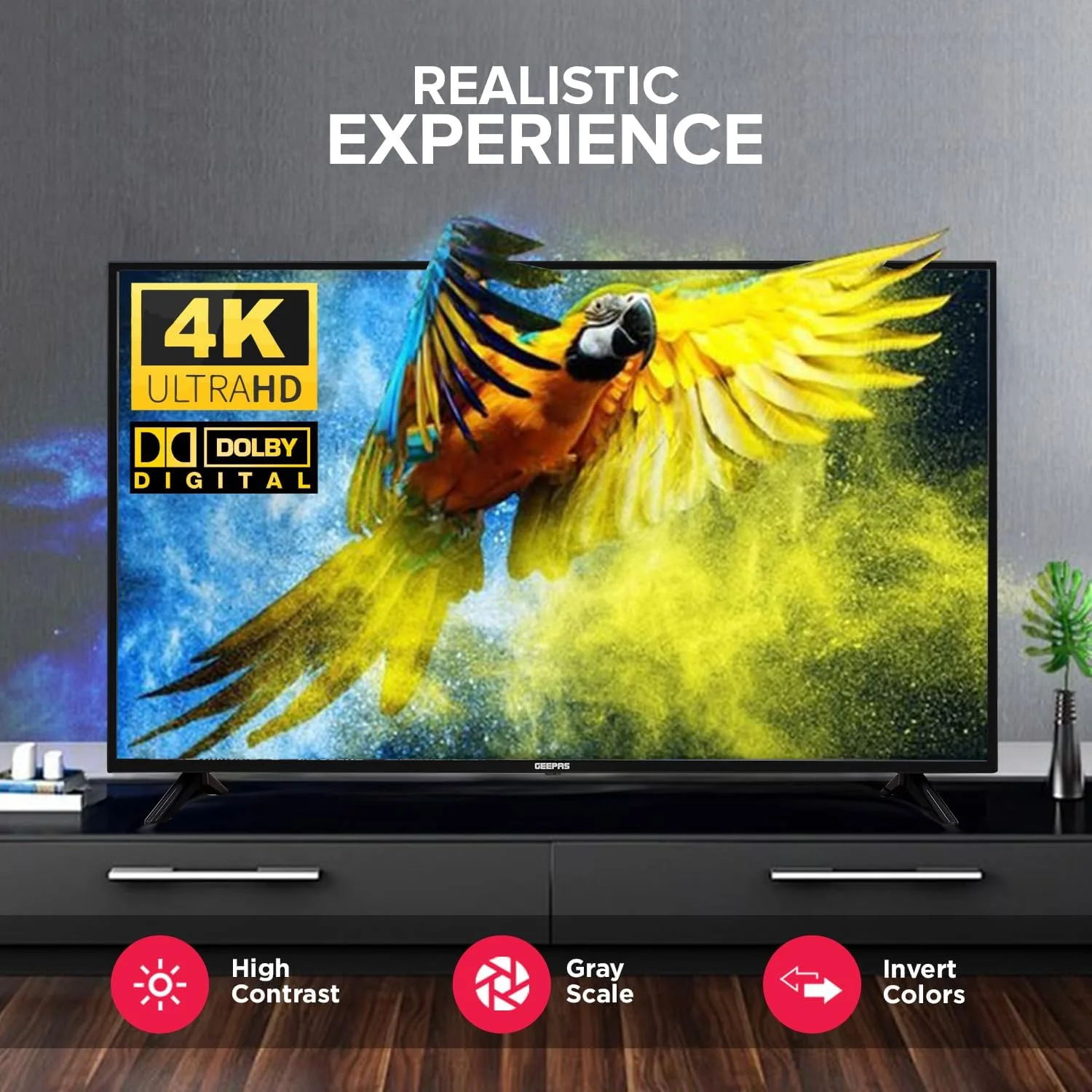 تلویزیون هوشمند ال ای دی 58 اینچ جیپاس مدل GLED5808SUHD 4K ULTRA HD - دارای قابلیت Mirror Cast، پورت 3.5 میلی متری، 3 پورت HDMI و 2 پورت USB | وای فای، اندروید 9.0 با E-Share | رم 2 گیگابایتی تلویزیون هوشمند ال ای دی 58 اینچ جیپاس مدل GLED5808SUHD 4K ULTRA HD - دارای قابلیت Mirror Cast، پورت 3.5 میلی متری، 3 پورت HDMI و 2 پورت USB | وای فای، اندروید 9.0 با E-Share | رم 2 گیگابایتی