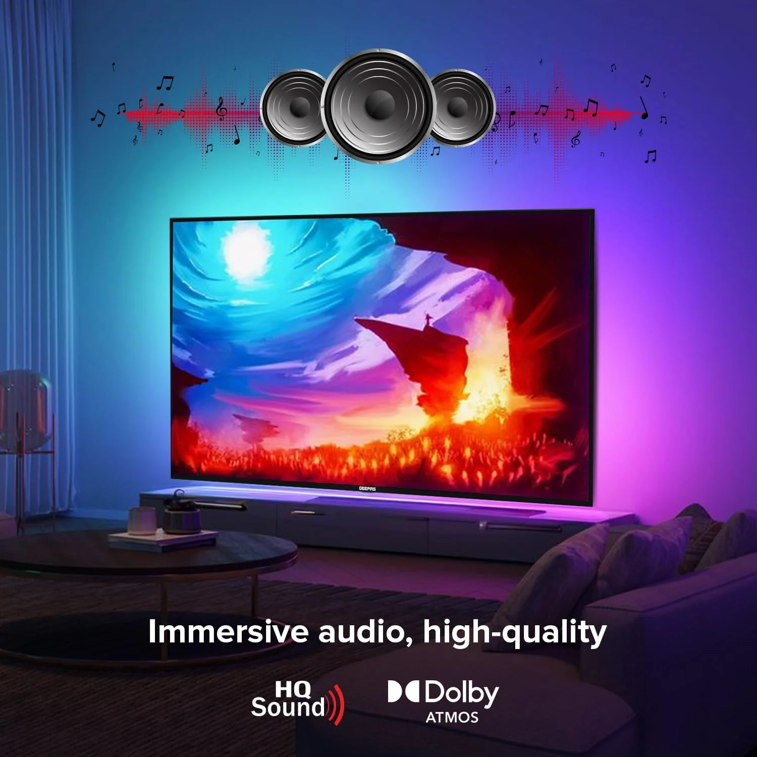 تلویزیون هوشمند ال ای دی 58 اینچ جیپاس مدل GLED5808SUHD 4K ULTRA HD - دارای قابلیت Mirror Cast، پورت 3.5 میلی متری، 3 پورت HDMI و 2 پورت USB | وای فای، اندروید 9.0 با E-Share | رم 2 گیگابایتی تلویزیون هوشمند ال ای دی 58 اینچ جیپاس مدل GLED5808SUHD 4K ULTRA HD - دارای قابلیت Mirror Cast، پورت 3.5 میلی متری، 3 پورت HDMI و 2 پورت USB | وای فای، اندروید 9.0 با E-Share | رم 2 گیگابایتی