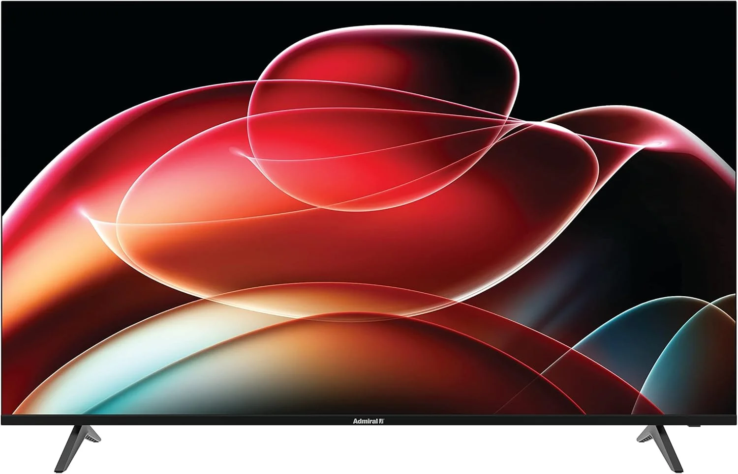 تلویزیون هوشمند 55 اینچ LED 4K آدمیرال، با سیستم صوتی دالبی، تلویزیون اندروید گوگل، کروم‌کست داخلی، بلوتوث و وای‌فای، یوتیوب، نتفلیکس، پرایم، مشکی، ADL55FMSACN