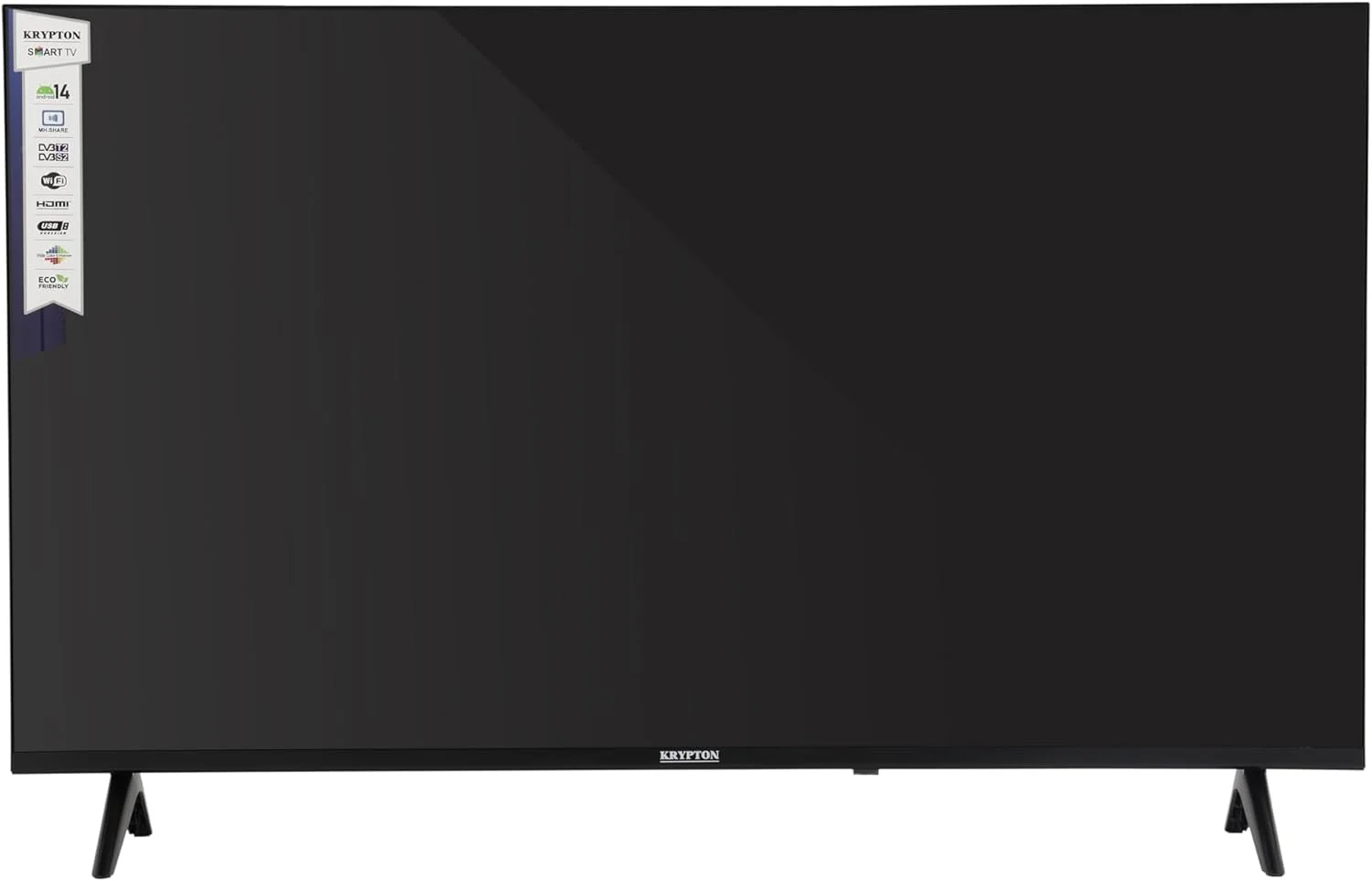 تلویزیون هوشمند ال ای دی 40 اینچ فول اچ دی بدون قاب به همراه پایه کنترل از راه دور | اندروید 14، رزولوشن FHD | اتصال HDMI، USB، اپتیکال، طراحی سازگار با محیط زیست، ویژگی های هوشمند با نتفلیکس، یوتیوب و غیره | KLED4025TSH تلویزیون هوشمند ال ای دی 40 اینچ فول اچ دی بدون قاب به همراه پایه کنترل از راه دور | اندروید 14، رزولوشن FHD | اتصال HDMI، USB، اپتیکال، طراحی سازگار با محیط زیست، ویژگی های هوشمند با نتفلیکس، یوتیوب و غیره | KLED4025TSH