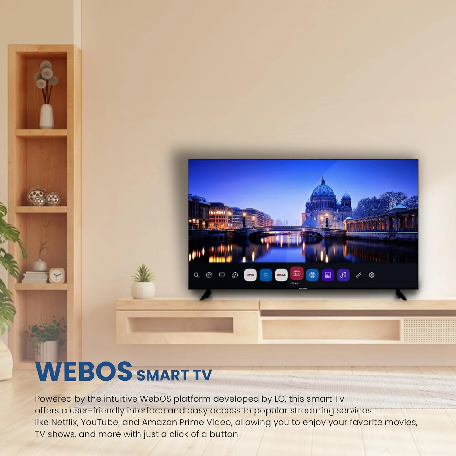 تلویزیون هوشمند 100 اینچ 4K Ultra HDR استار ترک | webOS Hub، Dolby Audio، Bezel، ریموت جادویی، بلوتوث، نتفلیکس، یوتیوب، گیرنده ماهواره تلویزیون هوشمند 100 اینچ 4K Ultra HDR استار ترک | webOS Hub، Dolby Audio، Bezel، ریموت جادویی، بلوتوث، نتفلیکس، یوتیوب، گیرنده ماهواره