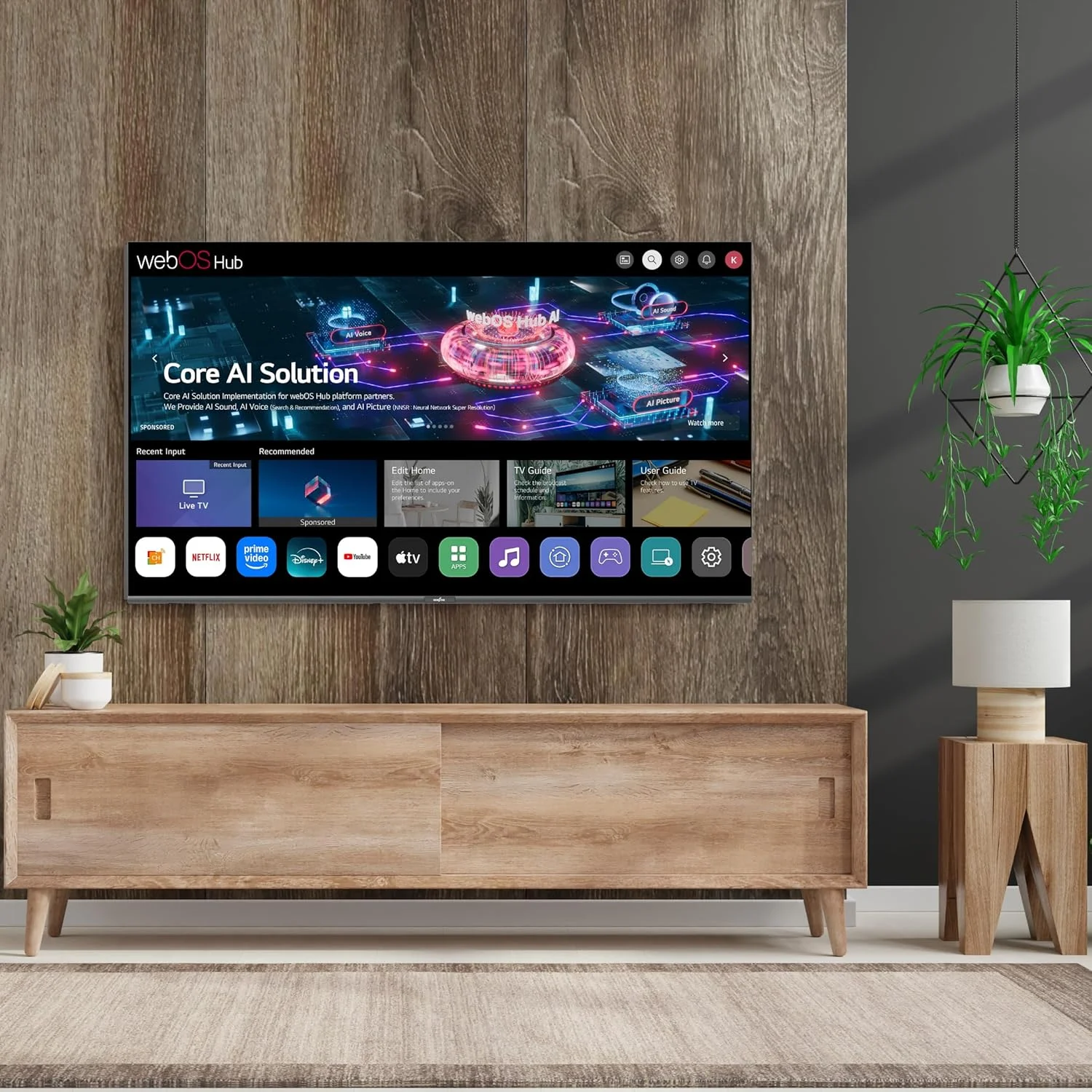 تلویزیون هوشمند 70 اینچ 4K UHD کن استار WebOS با گیرنده داخلی DVB-T2/S2، رزولوشن تصویر 3840x2160 و کنترل صوتی هوشمند، برنامه های YouTube، Netflix، Prime، Shahid. تلویزیون هوشمند 70 اینچ 4K UHD کن استار WebOS با گیرنده داخلی DVB-T2/S2، رزولوشن تصویر 3840x2160 و کنترل صوتی هوشمند، برنامه های YouTube، Netflix، Prime، Shahid.