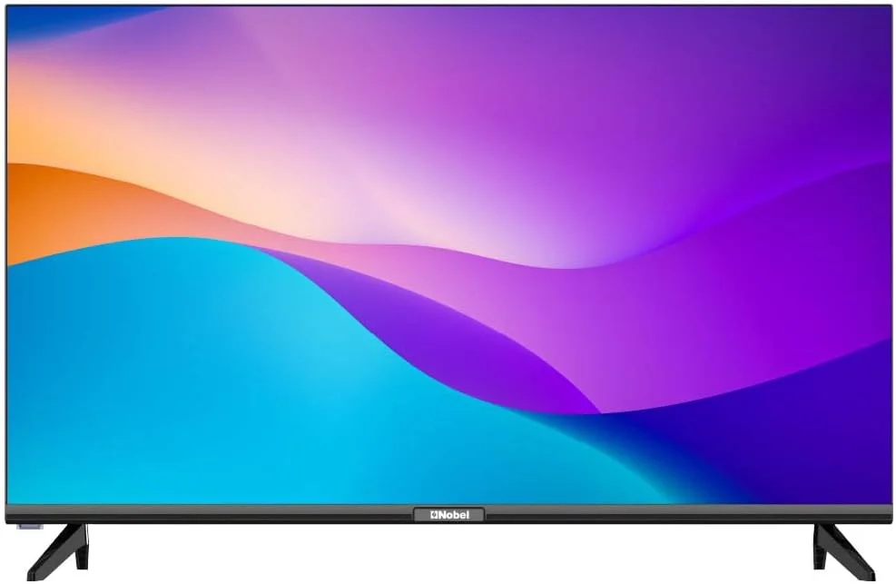 تلویزیون ال ای دی هوشمند 32 اینچ نوبل | طراحی فوق باریک بدون قاب | اتصال وای فای و اترنت | نتفلیکس، یوتیوب و پرایم ویدیو از پیش نصب شده | NTV32SMART تلویزیون ال ای دی هوشمند 32 اینچ نوبل | طراحی فوق باریک بدون قاب | اتصال وای فای و اترنت | نتفلیکس، یوتیوب و پرایم ویدیو از پیش نصب شده | NTV32SMART