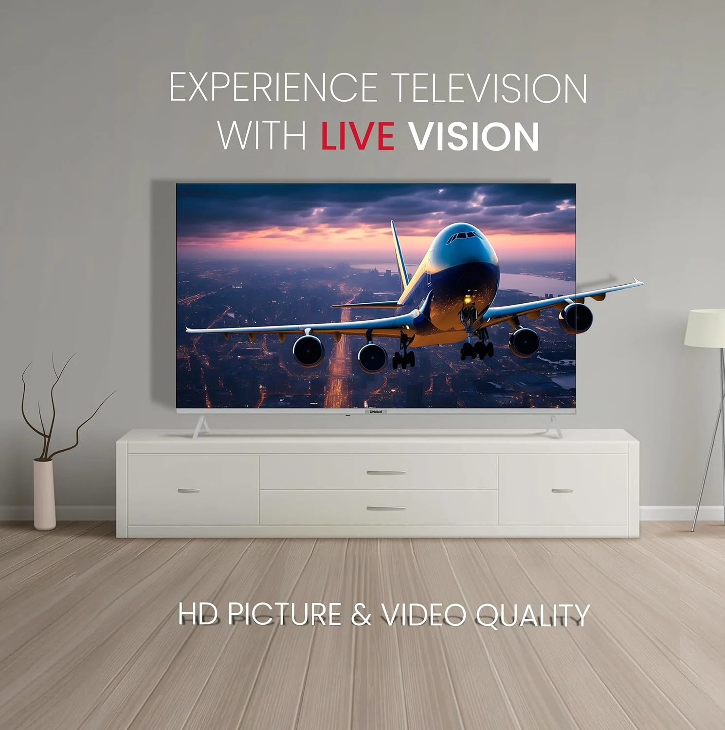 تلویزیون هوشمند 65 اینچ نوبل Diamond 4K UHD VIDAA سازگار با دستگاه های iOS و Android با صدای فراگیر VIDAA Voice & DTS TruBass™ بلوتوث وای فای و اشتراک گذاری صفحه نمایش مدل UHD65VID نقره ای 2024 تلویزیون هوشمند 65 اینچ نوبل Diamond 4K UHD VIDAA سازگار با دستگاه های iOS و Android با صدای فراگیر VIDAA Voice & DTS TruBass™ بلوتوث وای فای و اشتراک گذاری صفحه نمایش مدل UHD65VID نقره ای 2024