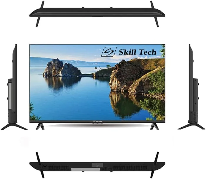 تلویزیون هوشمند 43 اینچی Skill Tech SK4340S4KFL، رزولوشن 4K UHD (3840x2160)، پنل Open Cell با کیفیت بالا، زاویه دید گسترده، طراحی شیک، عملکرد بصری پیشرفته، مشکی تلویزیون هوشمند 43 اینچی Skill Tech SK4340S4KFL، رزولوشن 4K UHD (3840x2160)، پنل Open Cell با کیفیت بالا، زاویه دید گسترده، طراحی شیک، عملکرد بصری پیشرفته، مشکی