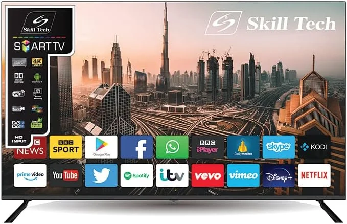 تلویزیون ال ای دی هوشمند 50 اینچ 4K UHD بدون قاب Skill Tech مدل SK5050S4KFL تلویزیون ال ای دی هوشمند 50 اینچ 4K UHD بدون قاب Skill Tech مدل SK5050S4KFL