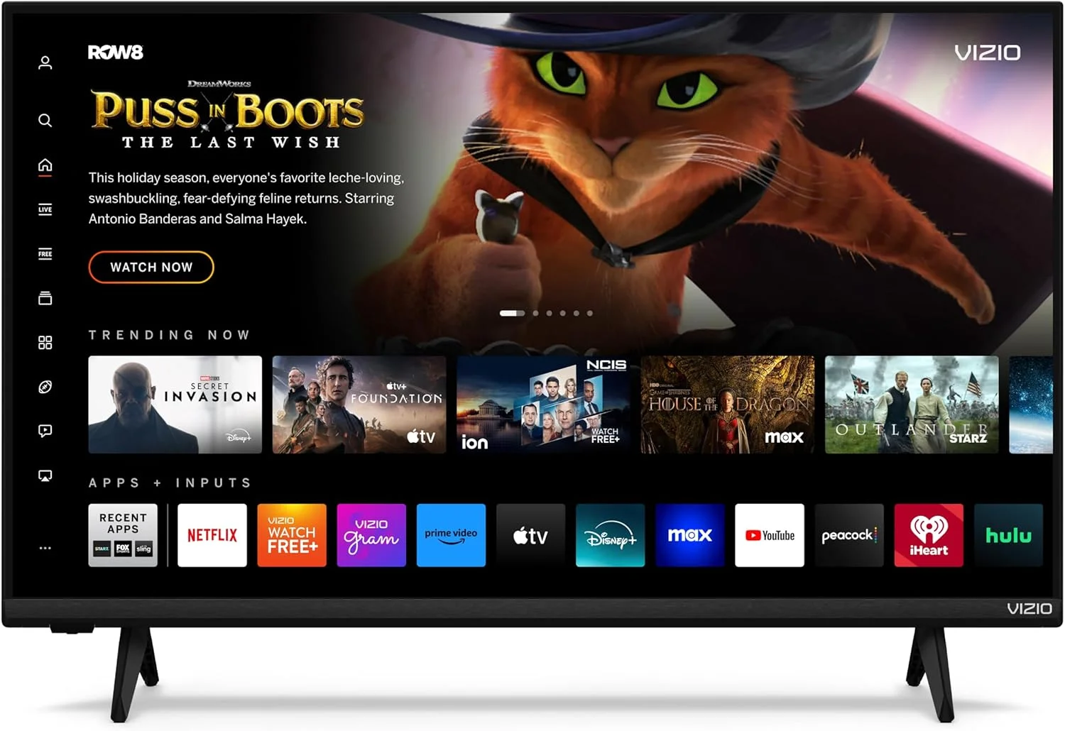 تلویزیون هوشمند 32 اینچی VIZIO سری D با کیفیت Full HD 1080p، دارای Apple AirPlay و Chromecast داخلی، سازگار با Alexa، مدل D32fM-K01، مدل 2023