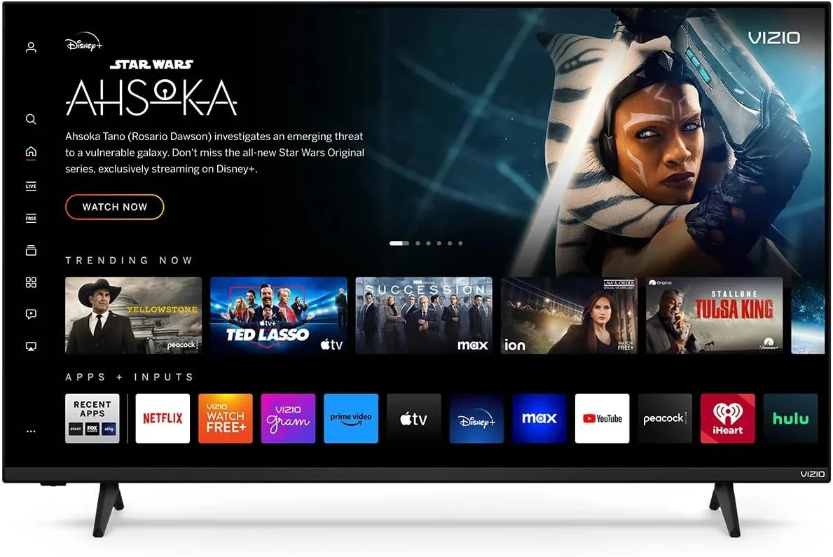 تلویزیون هوشمند 50 اینچی VIZIO سری V با کیفیت 4K UHD LED، دارای بلوتوث، با Dolby Vision HDR HDR10+ HLG، DTS Virtual X، WiFi 6 Dual-Band، HDMI VRR و IQ Active (V4K50C-0809) تلویزیون هوشمند 50 اینچی VIZIO سری V با کیفیت 4K UHD LED، دارای بلوتوث، با Dolby Vision HDR HDR10+ HLG، DTS Virtual X، WiFi 6 Dual-Band، HDMI VRR و IQ Active (V4K50C-0809)