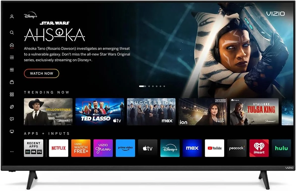 تلویزیون هوشمند 55 اینچی VIZIO سری V با کیفیت 4K UHD و HLG، سازگار با بلوتوث، با Dolby Vision HDR/HDR10+، DTS Virtual X، موتور بازی V و VRR (V4K55C-0801) تلویزیون هوشمند 55 اینچی VIZIO سری V با کیفیت 4K UHD و HLG، سازگار با بلوتوث، با Dolby Vision HDR/HDR10+، DTS Virtual X، موتور بازی V و VRR (V4K55C-0801)