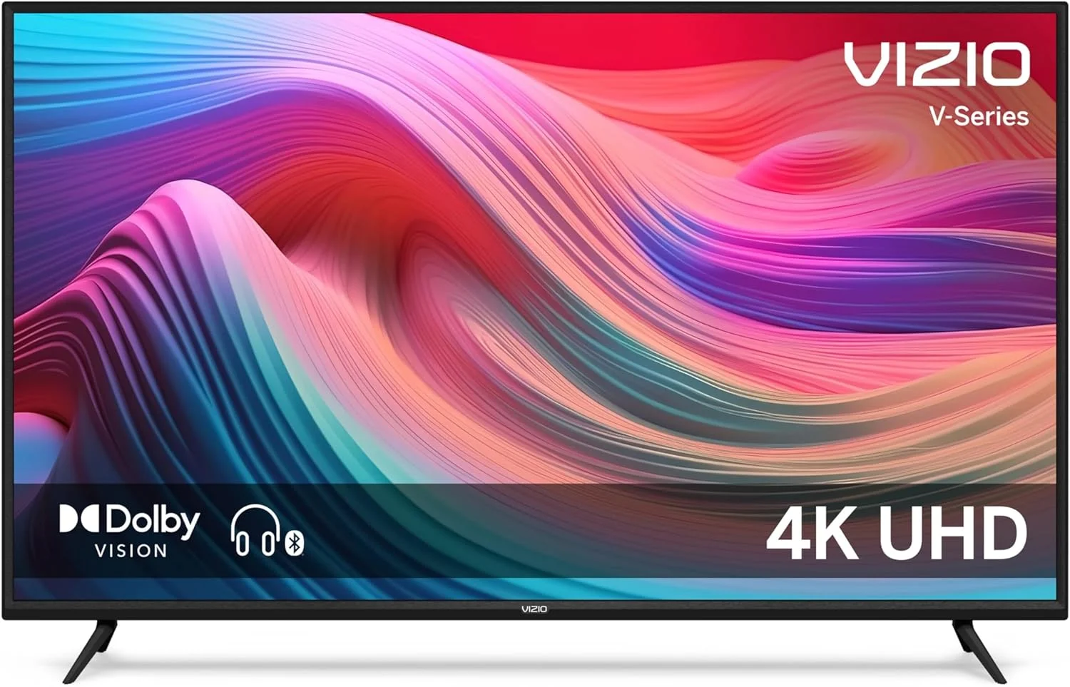 تلویزیون هوشمند 75 اینچی VIZIO سری V با کیفیت 4K UHD LED، دارای ریموت صوتی، Dolby Vision، HDR10+، سازگاری با Alexa، مدل V755-J04، مدل 2022