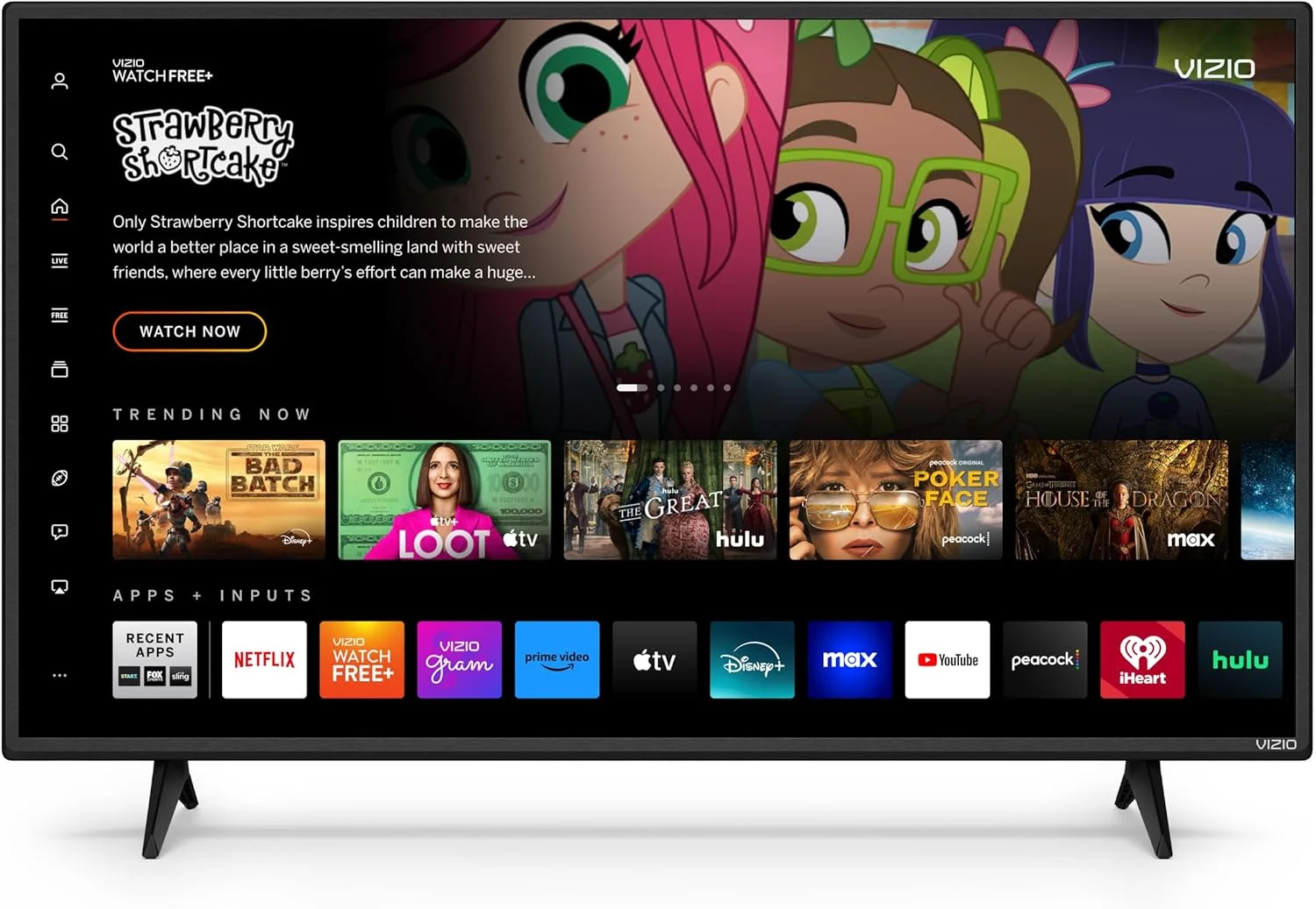 تلویزیون هوشمند 32 اینچی VIZIO سری D با کیفیت Full HD 1080p، دارای Apple AirPlay و Chromecast داخلی، قابلیت Screen Mirroring برای صفحه نمایش دوم و بیش از 150 کانال پخش رایگان، مدل D32f-J04، مدل 2021 تلویزیون هوشمند 32 اینچی VIZIO سری D با کیفیت Full HD 1080p، دارای Apple AirPlay و Chromecast داخلی، قابلیت Screen Mirroring برای صفحه نمایش دوم و بیش از 150 کانال پخش رایگان، مدل D32f-J04، مدل 2021