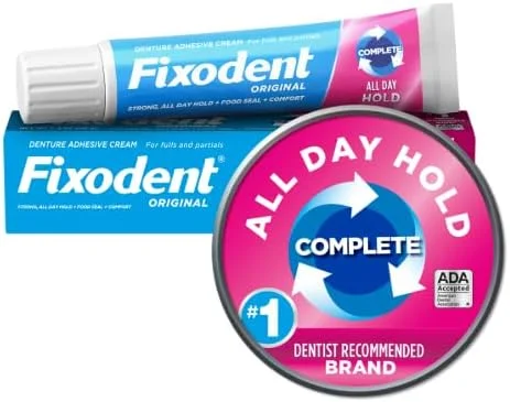 کرم چسب دندان مصنوعی فیکسودنت Complete Original، بسته 4 عددی/2.4 اونس