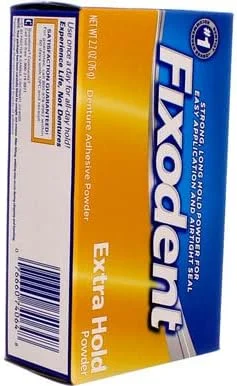 پودر چسب دندان مصنوعی فیکسو دنت، قدرت چسبندگی فوق العاده، ۷۶ گرم پودر چسب دندان مصنوعی فیکسو دنت، قدرت چسبندگی فوق العاده، ۷۶ گرم