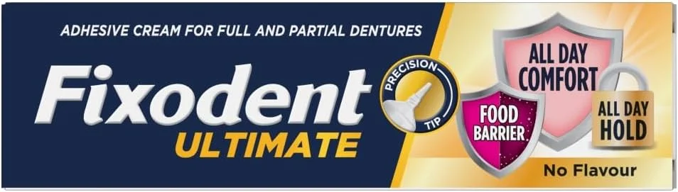 چسب دندان مصنوعی فیکسودنت آلتیمیت، بدون طعم، 40 گرم چسب دندان مصنوعی فیکسودنت آلتیمیت، بدون طعم، 40 گرم