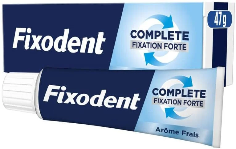 کرم چسب دندان مصنوعی فیکسودنت کامپلیت با طراوت، مناسب برای دندان مصنوعی کامل و پارسیل، 48 میلی لیتر کرم چسب دندان مصنوعی فیکسودنت کامپلیت با طراوت، مناسب برای دندان مصنوعی کامل و پارسیل، 48 میلی لیتر