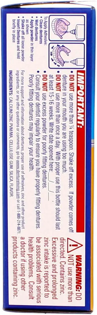 پودر چسب دندان مصنوعی فیکسو دنت، قدرت چسبندگی فوق العاده، 76 گرم (بسته 3 عددی) پودر چسب دندان مصنوعی فیکسو دنت، قدرت چسبندگی فوق العاده، 76 گرم (بسته 3 عددی)