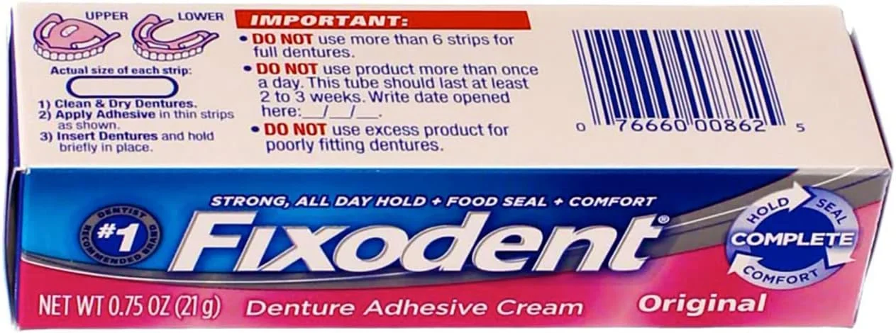 کرم چسب دندان مصنوعی فیکسودنت، اورجینال - 21 گرم کرم چسب دندان مصنوعی فیکسودنت، اورجینال - 21 گرم