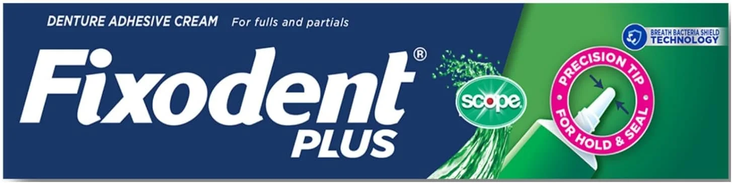 کرم چسب دندان مصنوعی فیکسودنت کنترل پلاس با طعم نعنا بسته 5 عددی