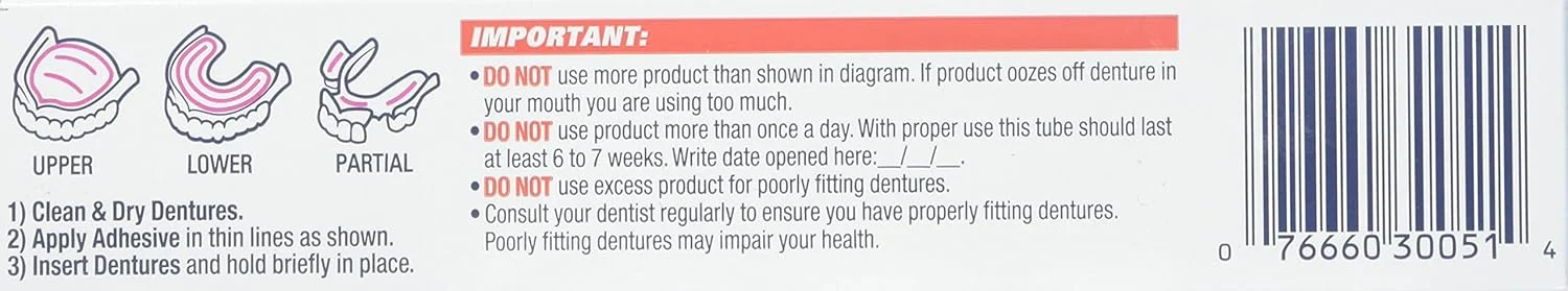 چسب دندان مصنوعی فیکسو دنت پلاس اسکوپ، اندازه 2 بسته چسب دندان مصنوعی فیکسو دنت پلاس اسکوپ، اندازه 2 بسته