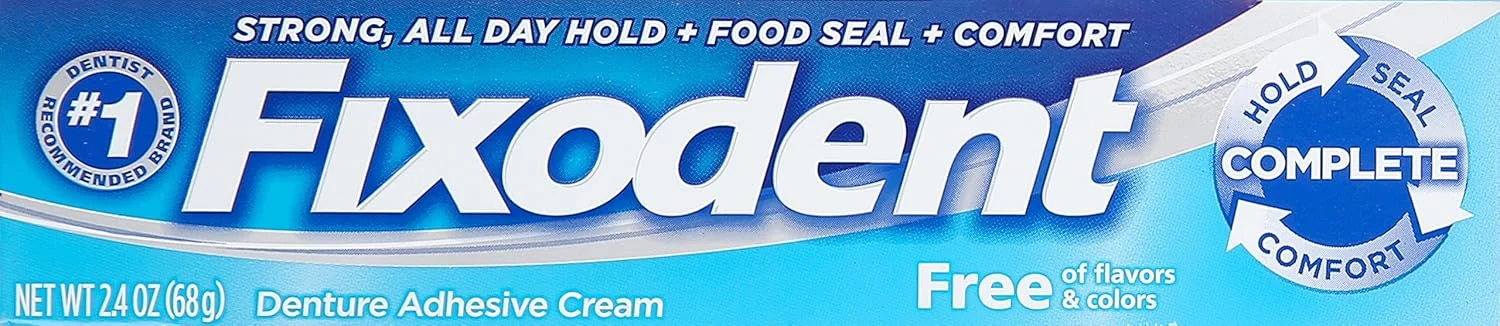 کرم چسب دندان مصنوعی فیکسودنت کامپلیت فری، 68 گرم (بسته 6 عددی) کرم چسب دندان مصنوعی فیکسودنت کامپلیت فری، 68 گرم (بسته 6 عددی)