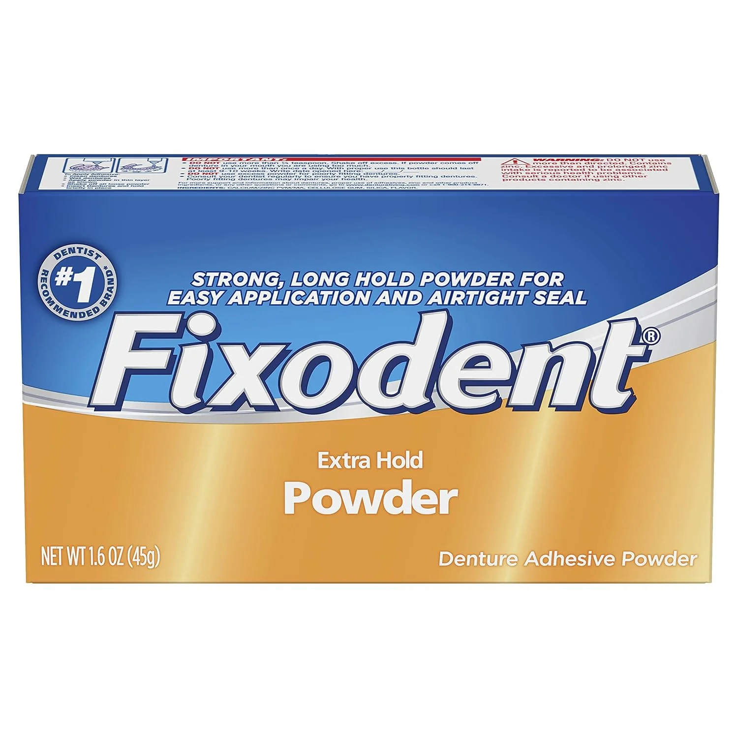 پودر چسب دندان مصنوعی فیکسودنت با قدرت چسبندگی فوق العاده، 45 گرم (بسته 24 عددی) پودر چسب دندان مصنوعی فیکسودنت با قدرت چسبندگی فوق العاده، 45 گرم (بسته 24 عددی)