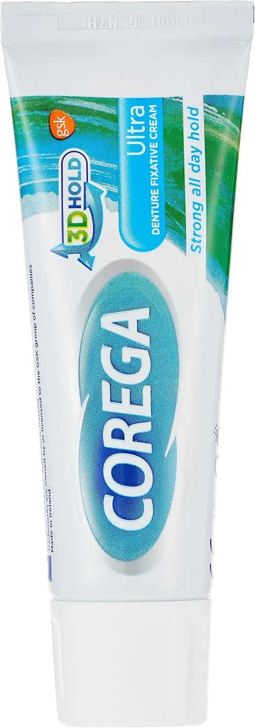 کرم فیکس کننده دندان مصنوعی Corega، کرم فوق العاده برای دندان ها و لثه ها، 40 گرم کرم فیکس کننده دندان مصنوعی Corega، کرم فوق العاده برای دندان ها و لثه ها، 40 گرم