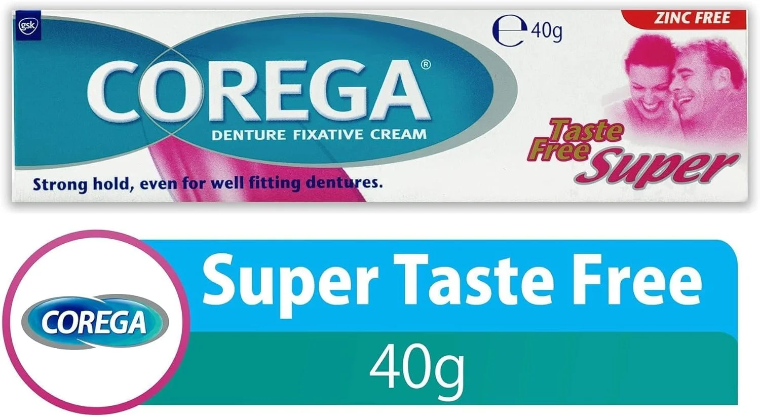 چسب دندان مصنوعی کورگا سوپر 40 گرم چسب دندان مصنوعی کورگا سوپر 40 گرم