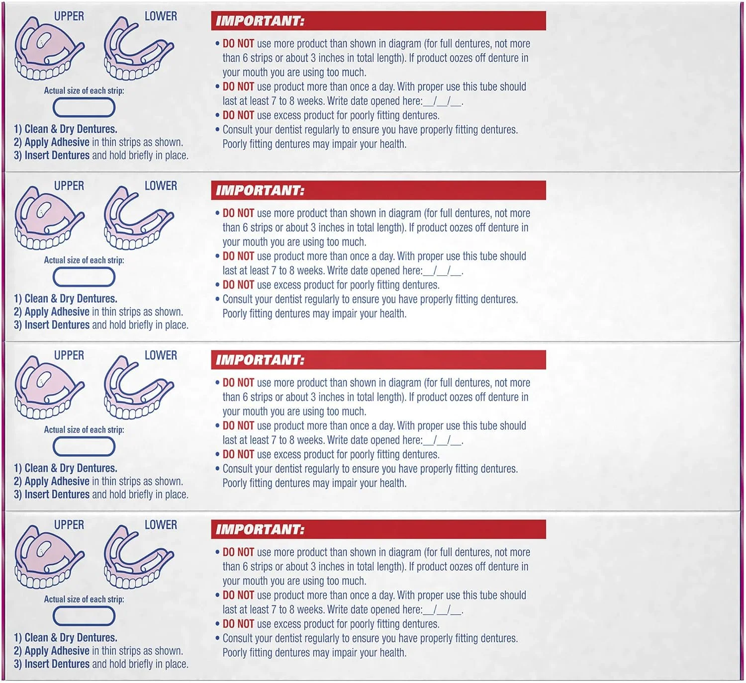 کرم چسب دندان مصنوعی فیکسودنت، اورجینال، 68 گرم، بسته 4 عددی کرم چسب دندان مصنوعی فیکسودنت، اورجینال، 68 گرم، بسته 4 عددی
