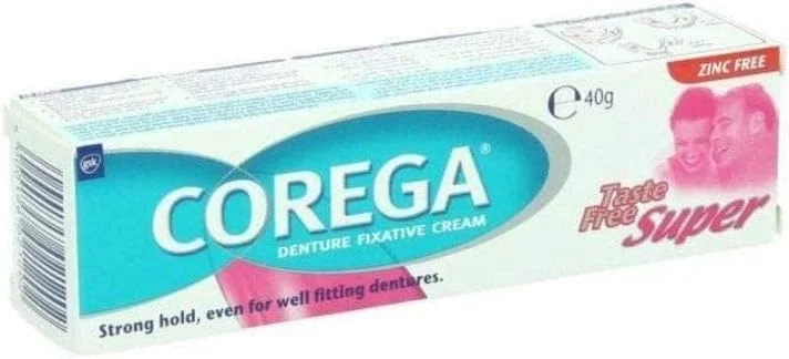 چسب دندان مصنوعی کورگا سوپر 40 گرم چسب دندان مصنوعی کورگا سوپر 40 گرم